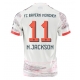Maillot de foot Bayern Munich Nicolas Jackson #11 Extérieur vêtements 2025-26 Manches Courtes